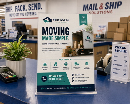 Flyers 70lb Linen Uncoated