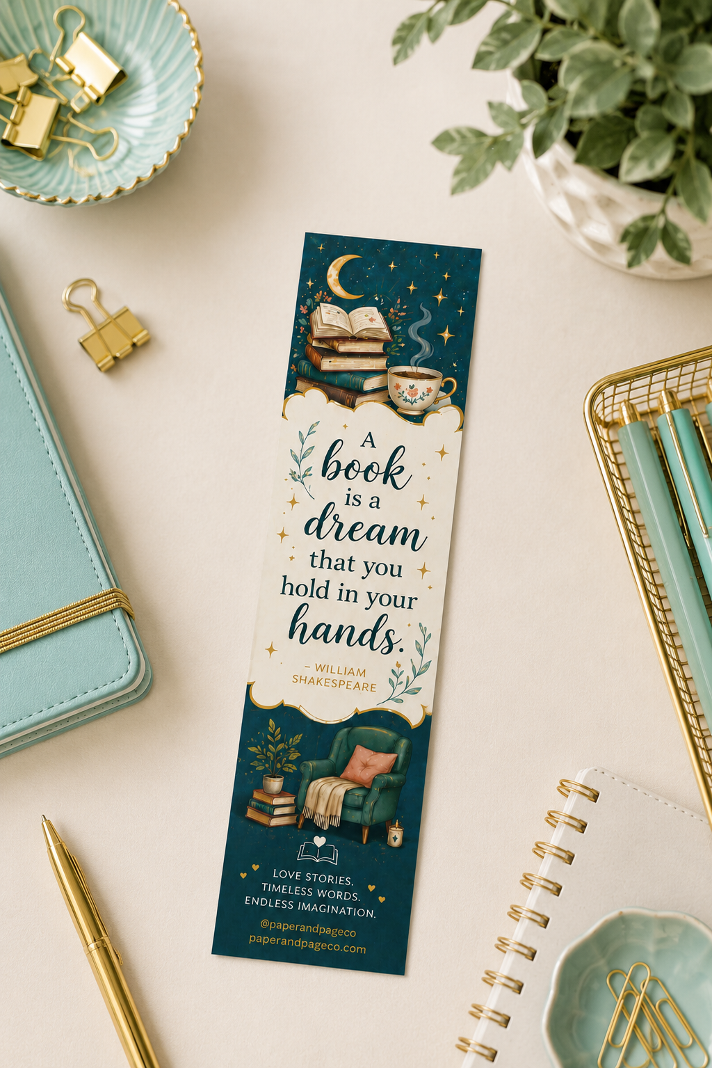 Bookmarks 16pt + UV Gloss