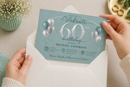 Invitations / Announcements Metallic Foil Finish