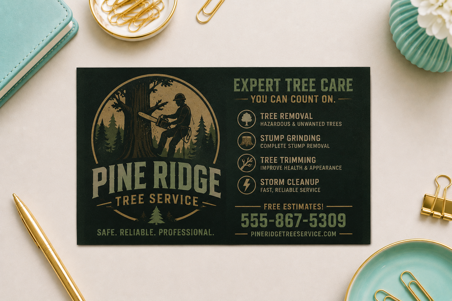 Kraft Paper Specialty Postcards