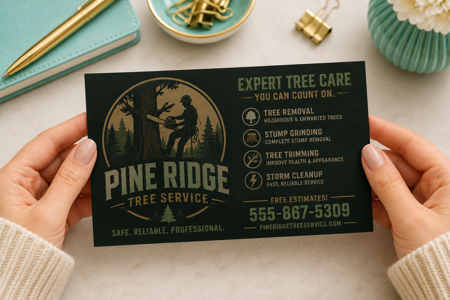 Kraft Paper Specialty Postcards