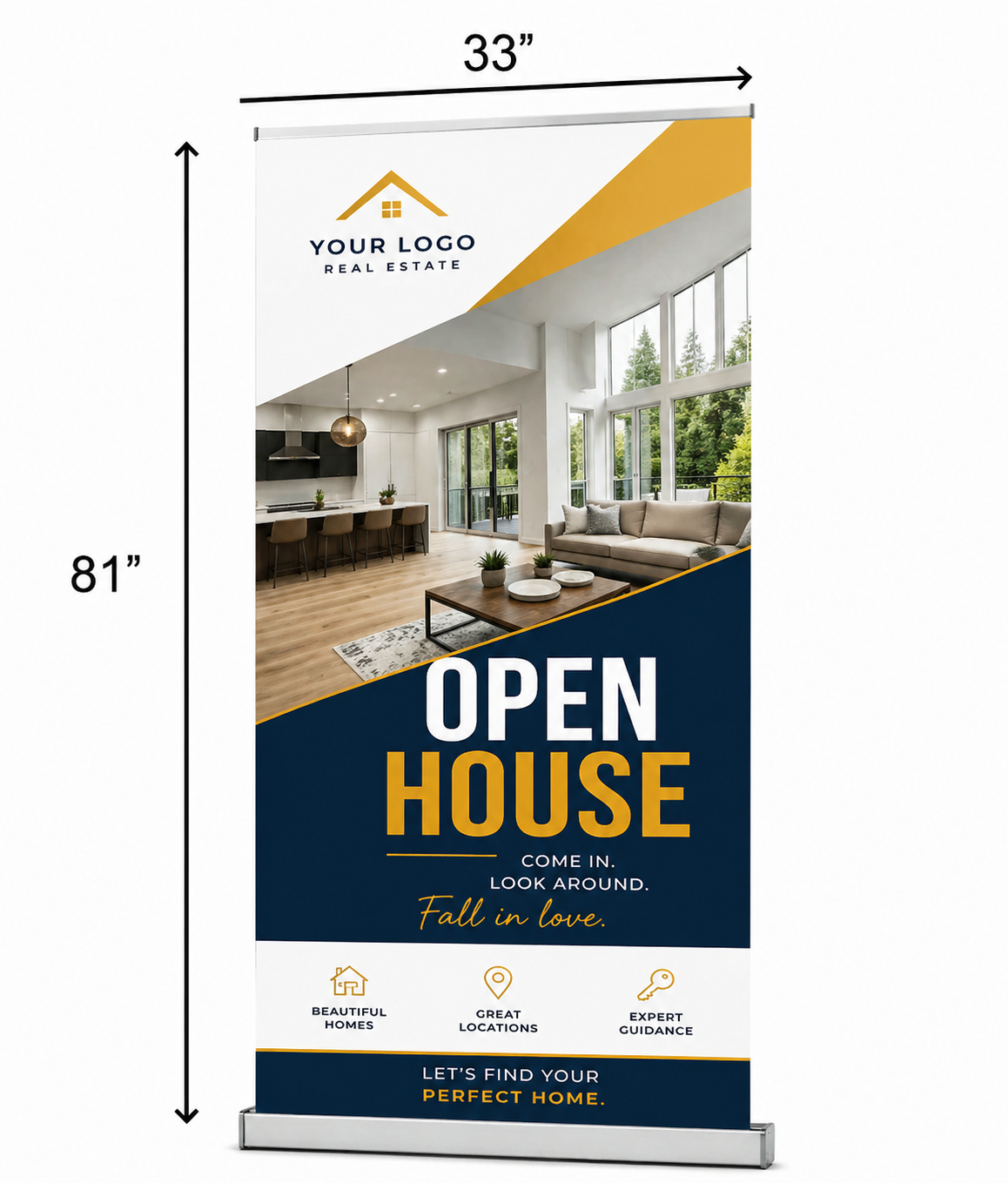 Premium Pull Up Banners 13oz Matte Vinyl
