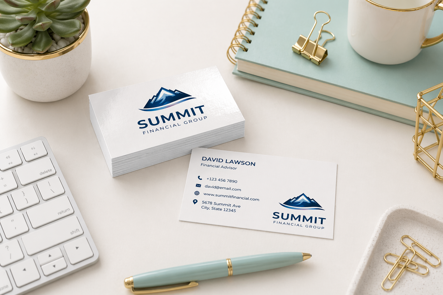 16pt- Spot UV Gloss Business Cards