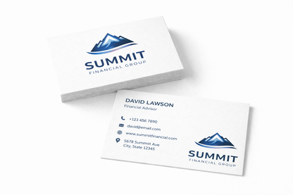 16pt- Spot UV Gloss Business Cards