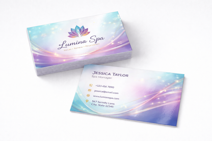 14pt UV- High Gloss Business Cards