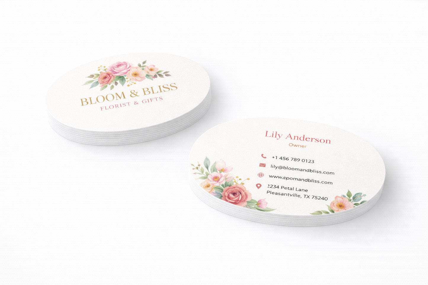 Die Cut- 16pt Business Cards